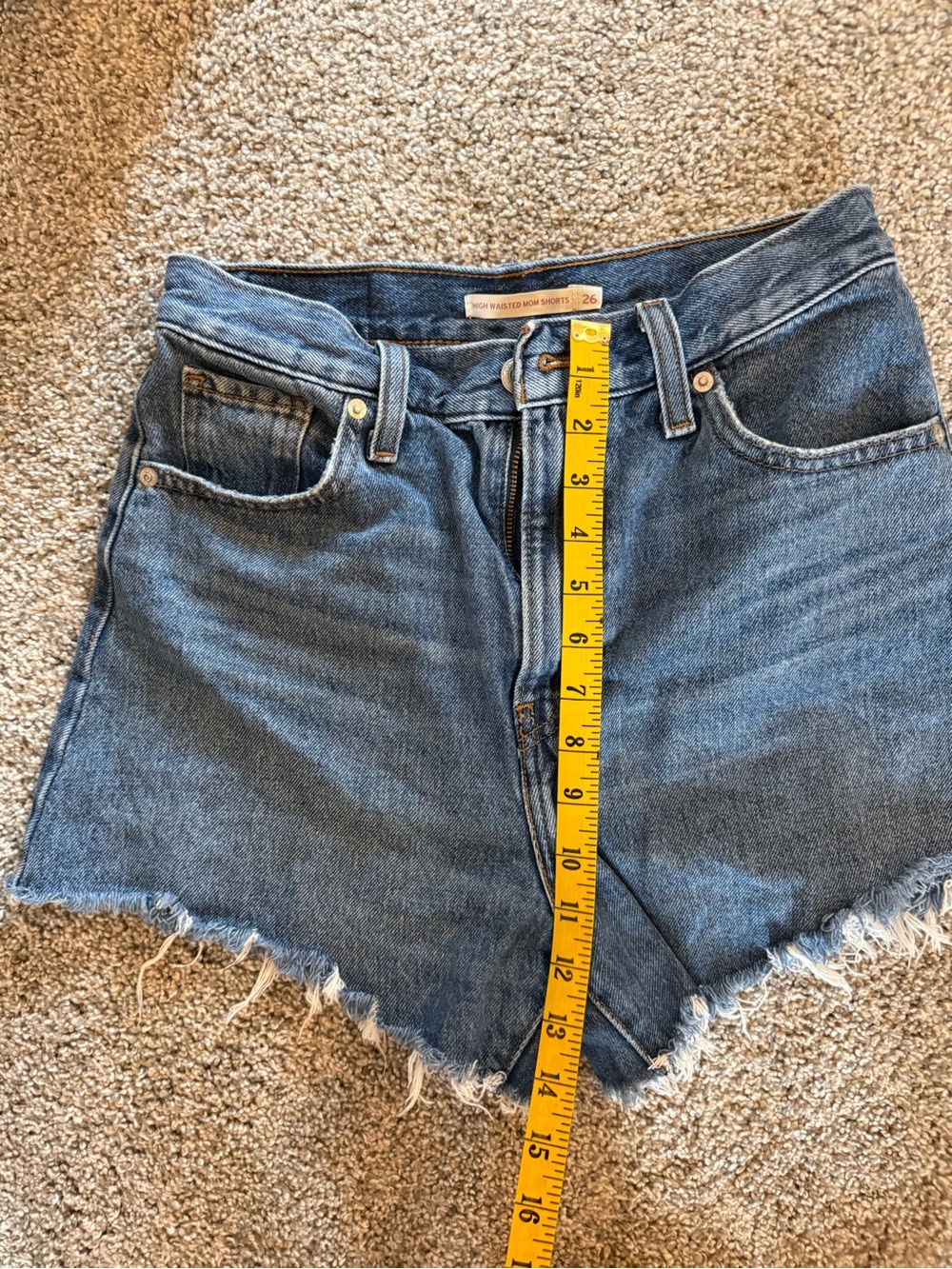 Levi's High Waisted Mom Short - Classic Levi Strauss